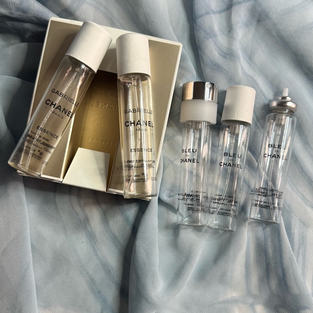 CHANEL Empty Twist & Spray Bottles - Gabrielle, Bleu